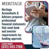 Accountants reviewing financial statements for bank and investor funding approval.