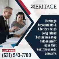 Accountant reviewing financial documents with client to identify profit leaks