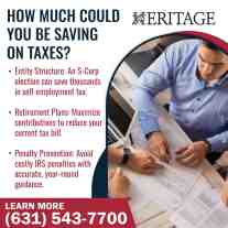 Business professionals reviewing tax documents and planning strategies at a desk